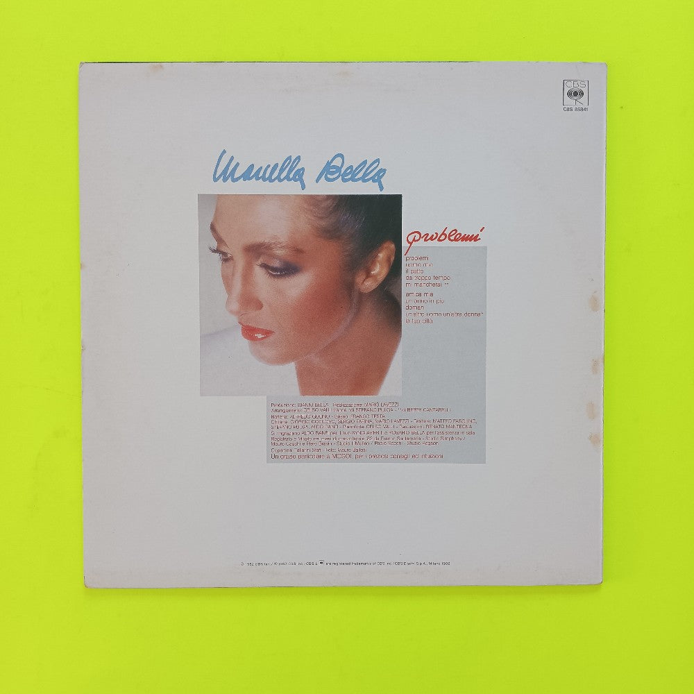 Marcella Bella - Problemi ITALY - 1982 - CBS 85841 - Used - EX - Vinyl