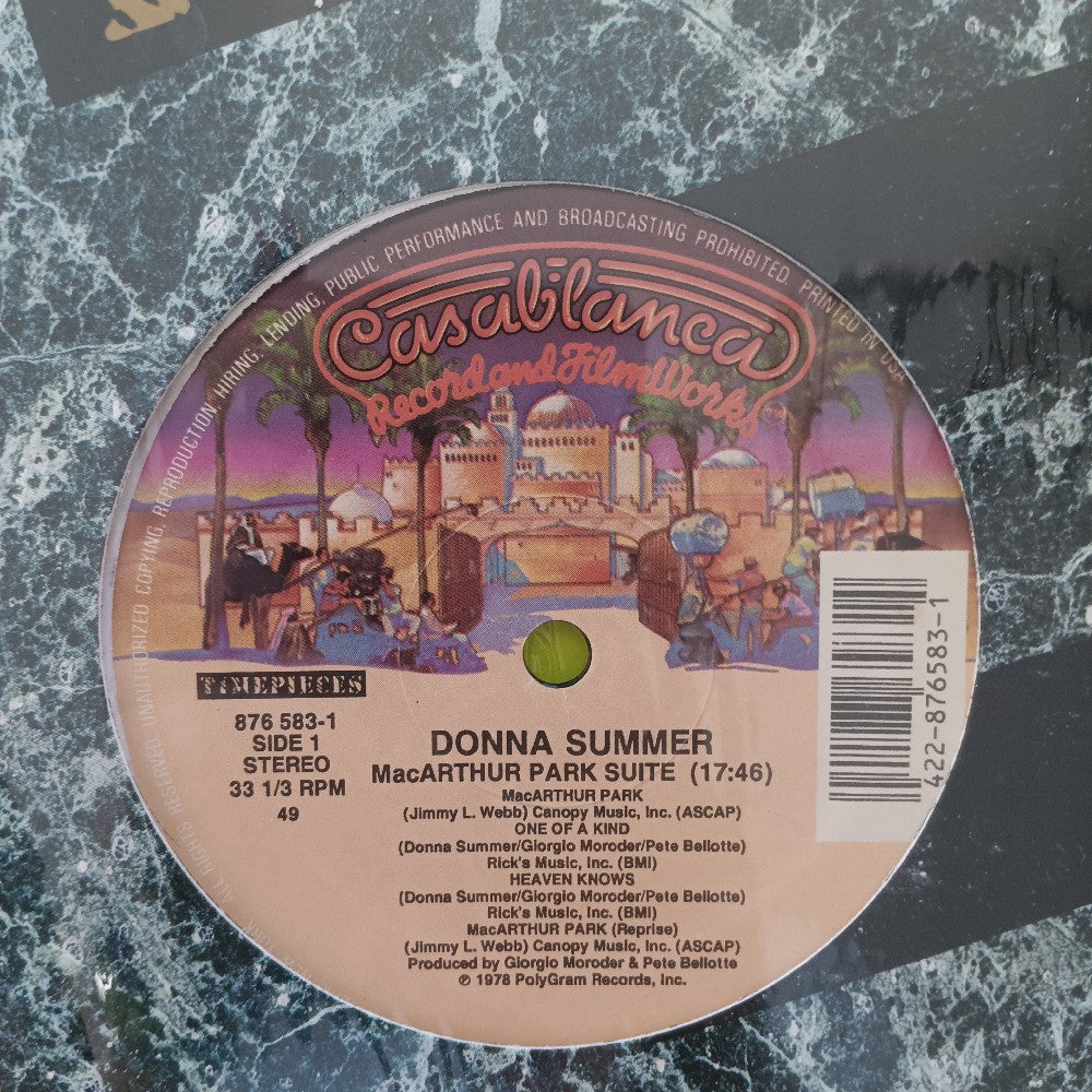 Donna Summer - MacArthur Park Suite / Last Dance - 1989 - 876 583-1 - Used - VG++ - Vinyl