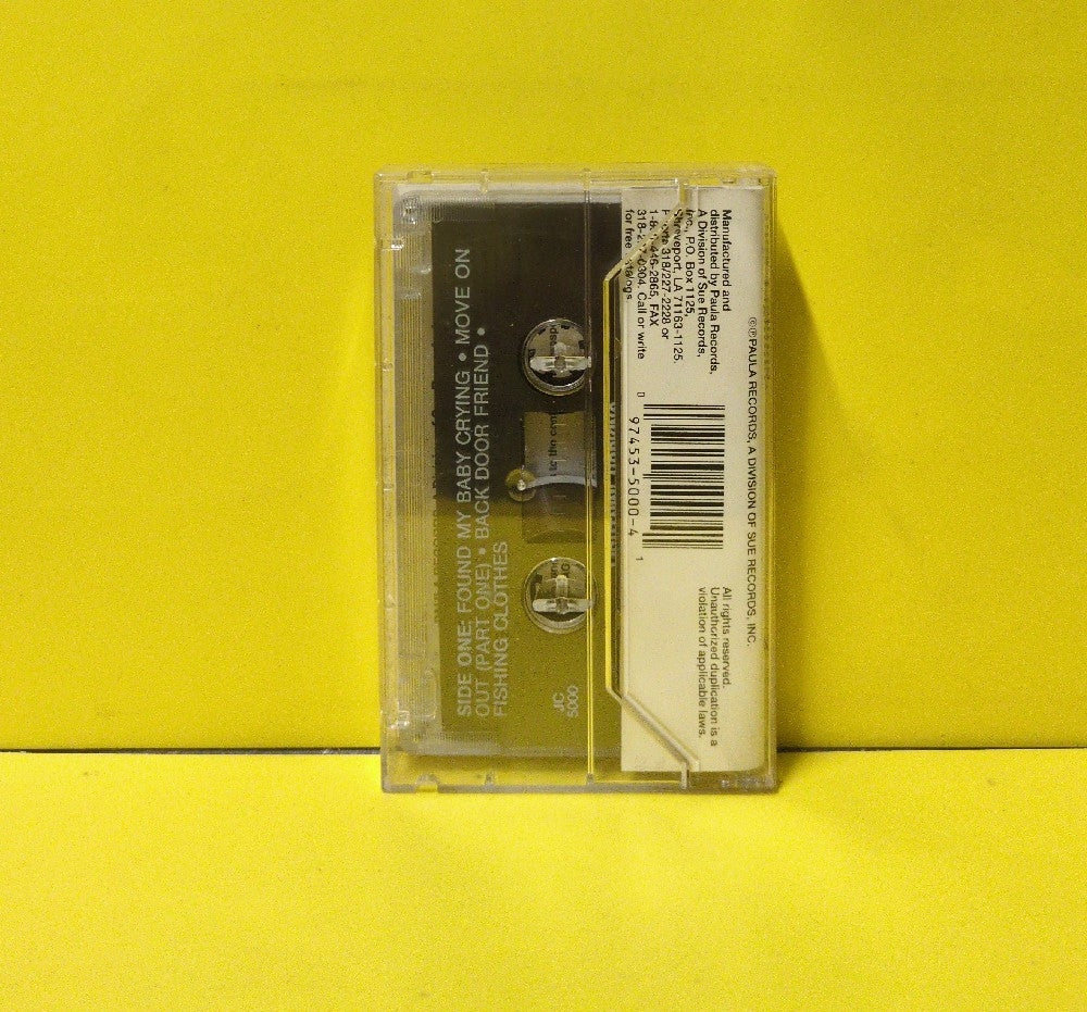 Lightnin' Hopkins - Blue Lightnin' - 1972 - JC-5000 - Used - EX - Cassettes - Clear Tape Shell