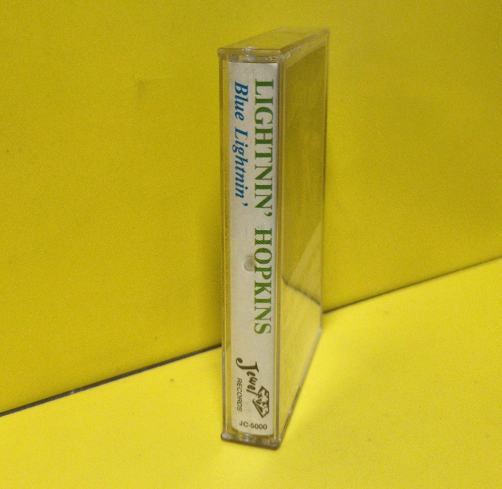 Lightnin' Hopkins - Blue Lightnin' - 1972 - JC-5000 - Used - EX - Cassettes - Clear Tape Shell