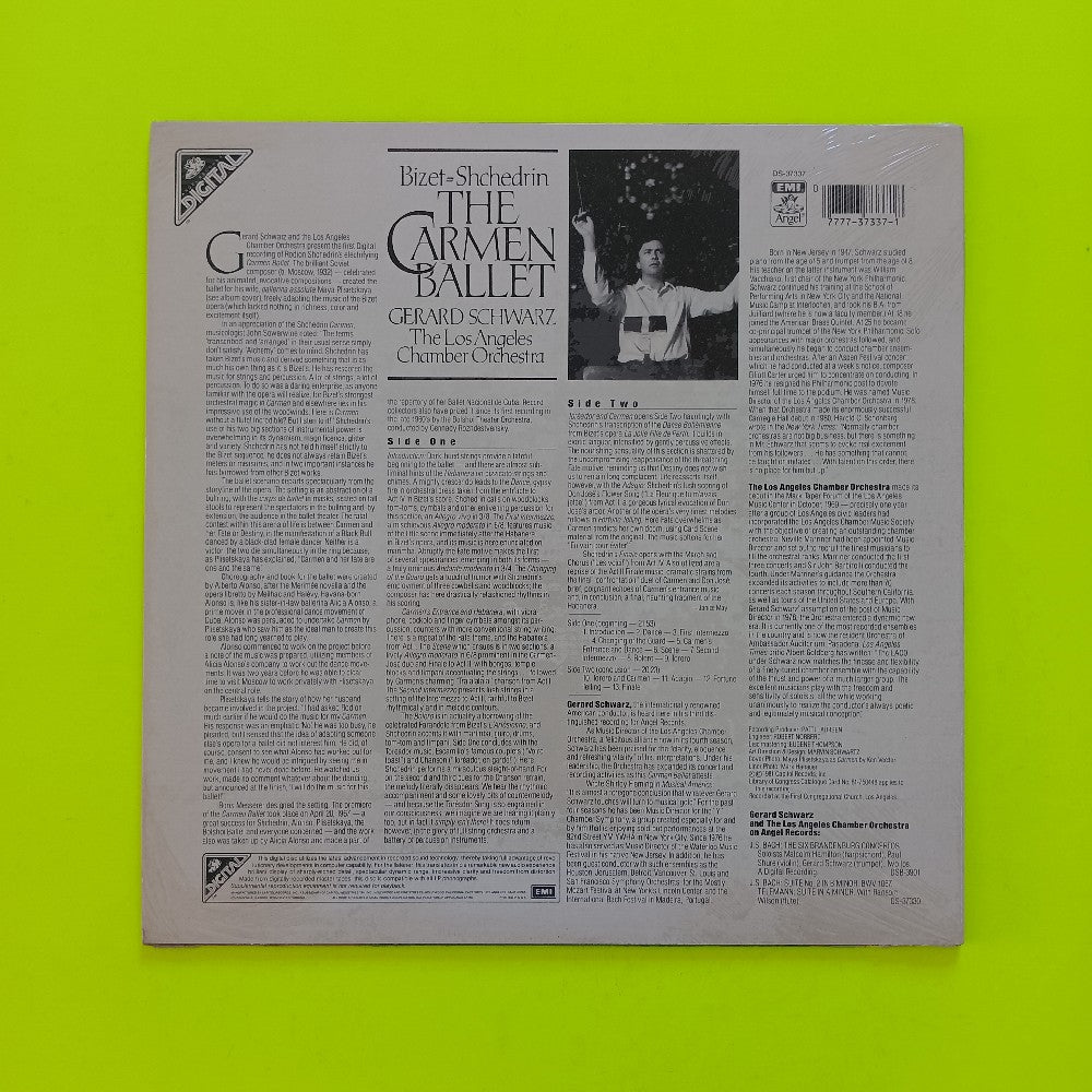 Gerard Schwarz - Bizet Shchedrin: The Carmen Ballet SHRINK - 1981 - DS-37337 - Used - VG++ - Vinyl