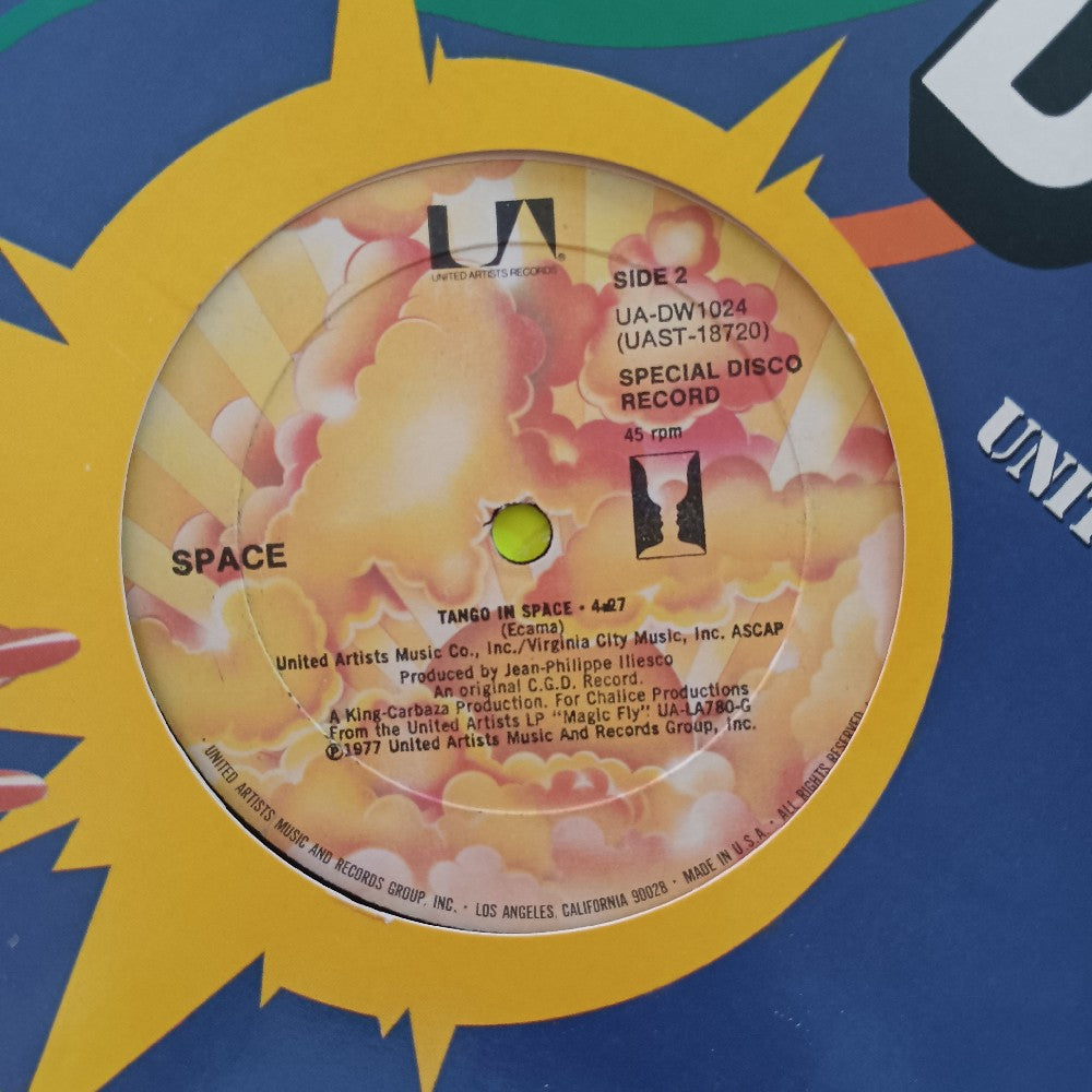 Space  - Carry On Turn Me On 12" - 1977 - UA-DW1024 - Used - VG++ - Vinyl