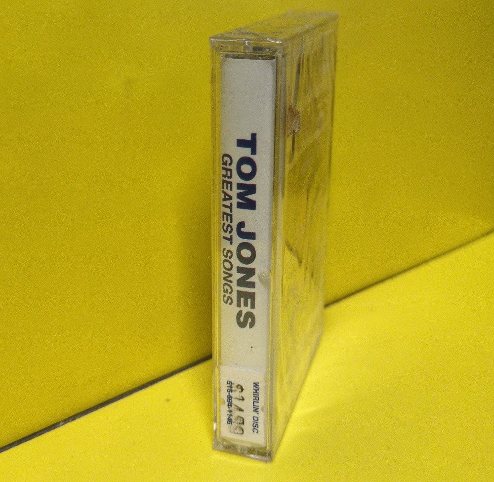 Tom Jones - Greatest Songs - 1995 - D4-77716 - New - Sealed - Cassettes