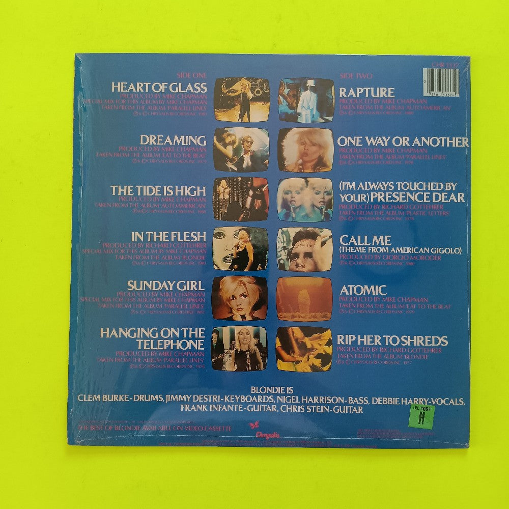 Blondie - The Best Of Blondie SHRINK & HYPE - 1981 - CHR 1337 - Used - VG++ - Vinyl