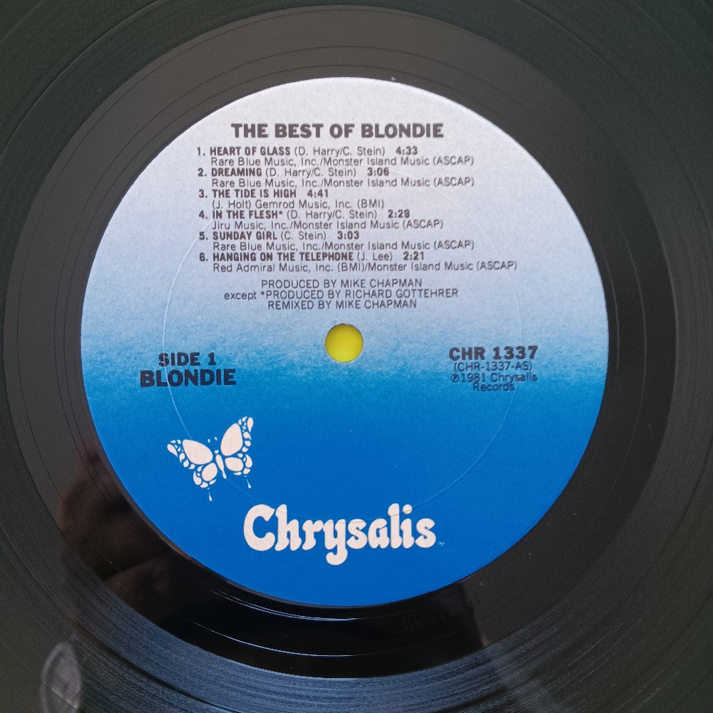 Blondie - The Best Of Blondie SHRINK & HYPE - 1981 - CHR 1337 - Used - VG++ - Vinyl