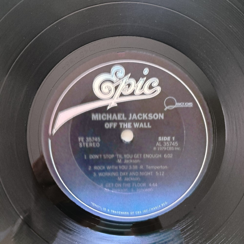 Michael Jackson - Off The Wall OG - 1979 - FE 35745 - Used - VG++ - Vinyl