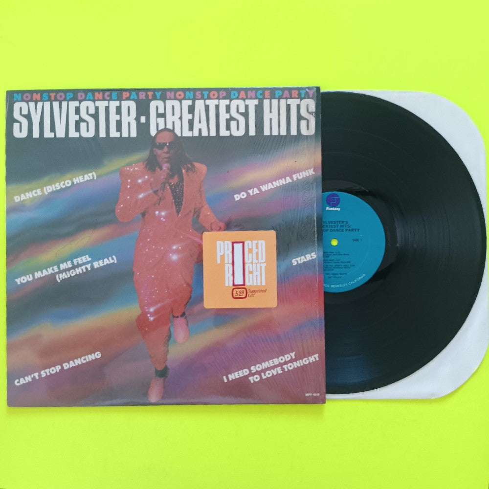Sylvester - Sylvester's Greatest Hits: Nonstop Dance Party - 1983 - MPF-4519 - Used - VG++ - Vinyl