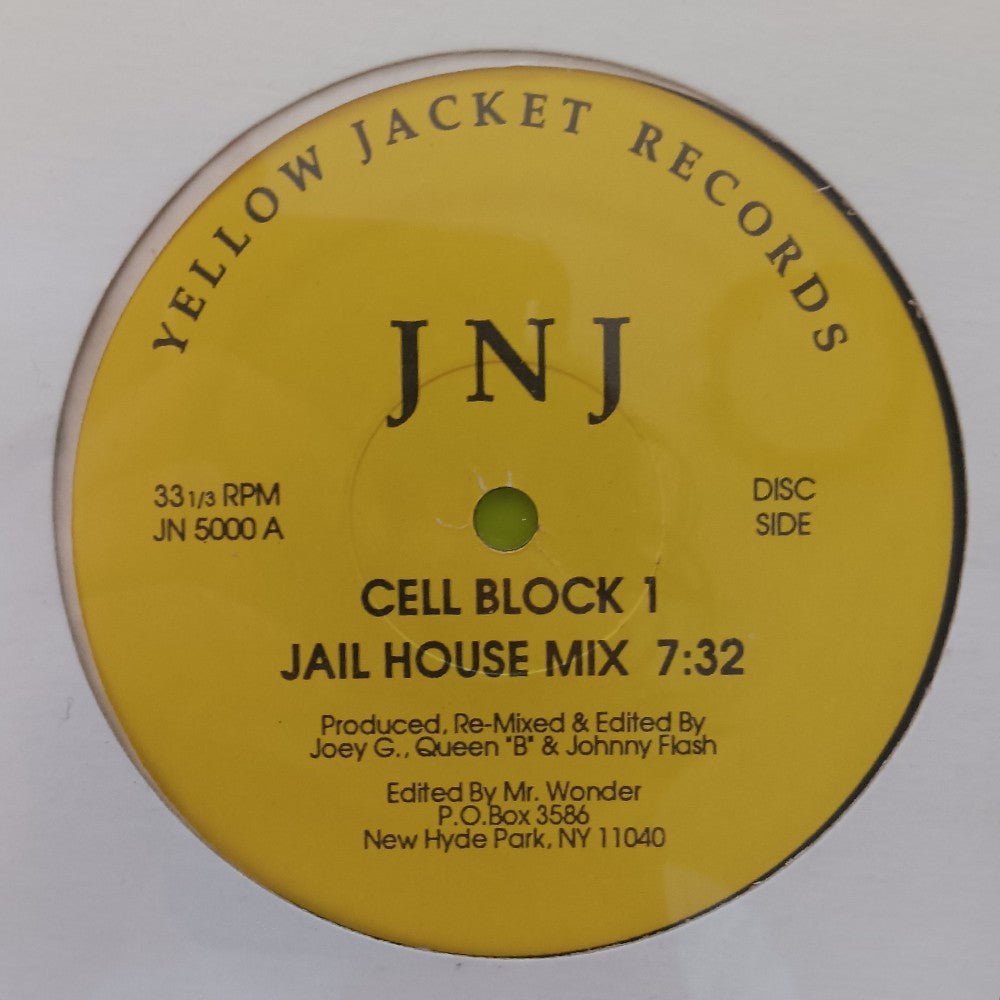 JNJ - Cell Block 1 12" - JM5000 - Used - VG++ - Vinyl