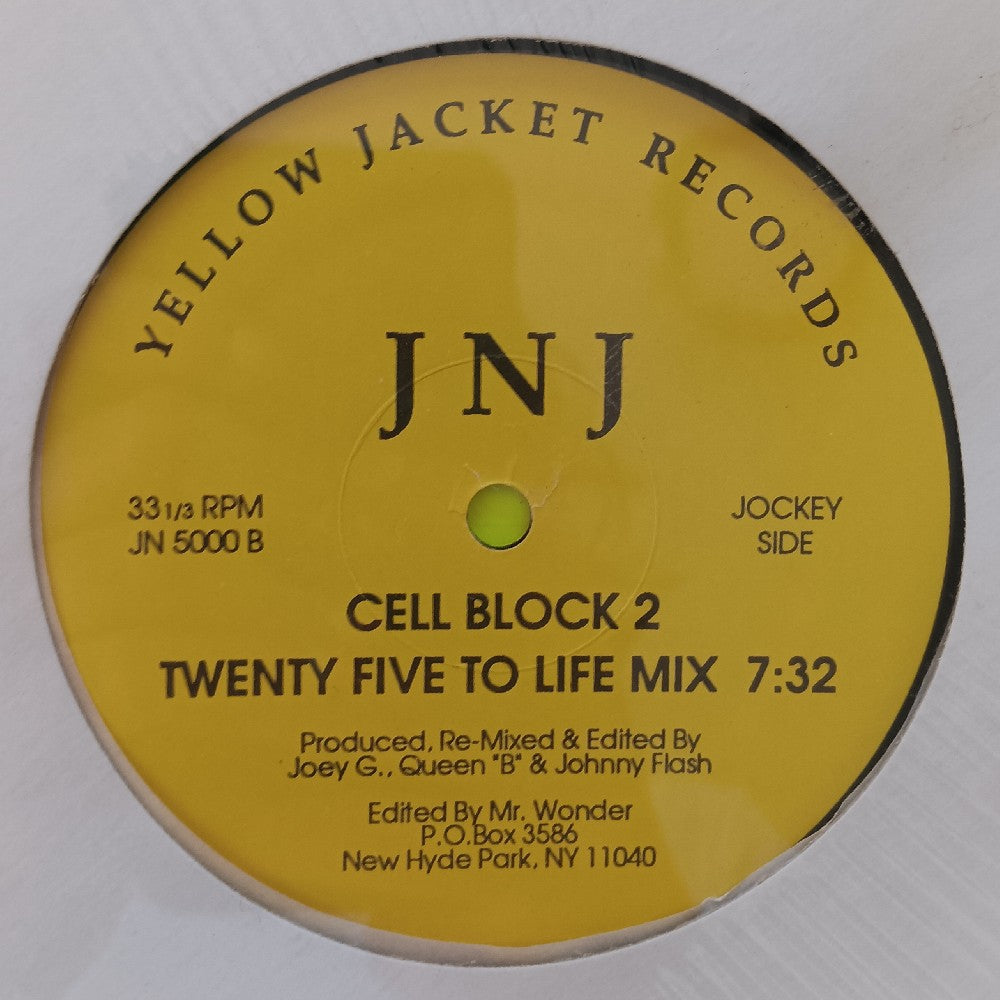 JNJ - Cell Block 1 12" - JM5000 - Used - VG++ - Vinyl