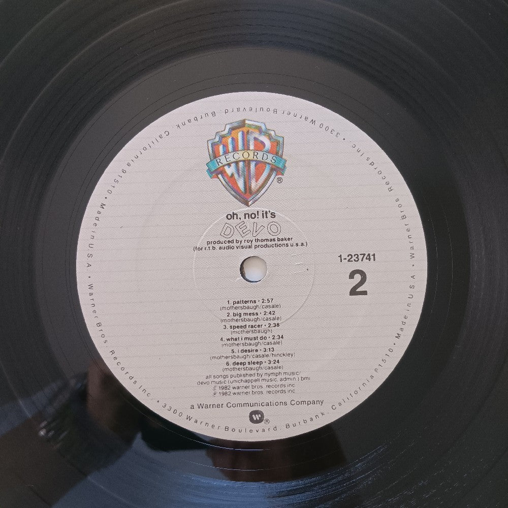 Devo - Oh, No! It's Devo SHRINK - 1982 - 9 23741-1 - Used - VG++ - Vinyl
