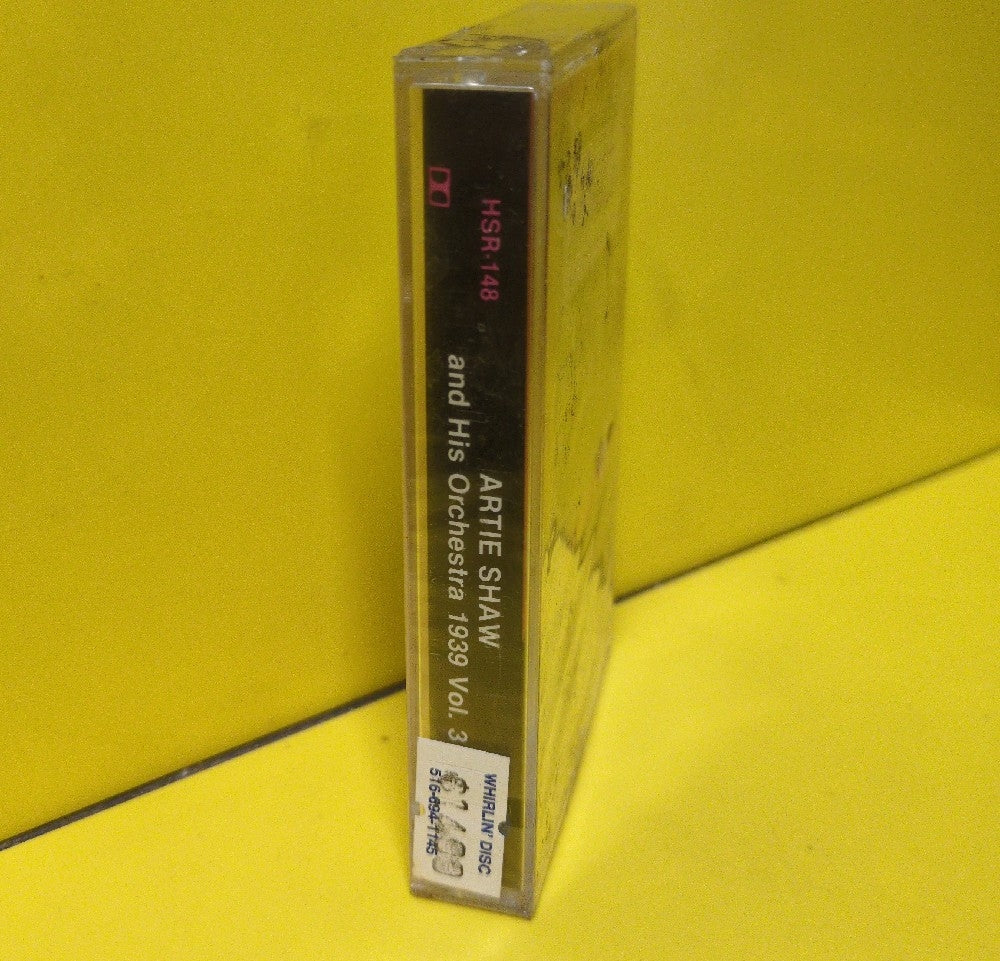Artie Shaw And His Orchestra - The Uncollected Artie Shaw, Vol. 3, 1939 - 1980 - HSR-148 - New - Sealed - Cassettes
