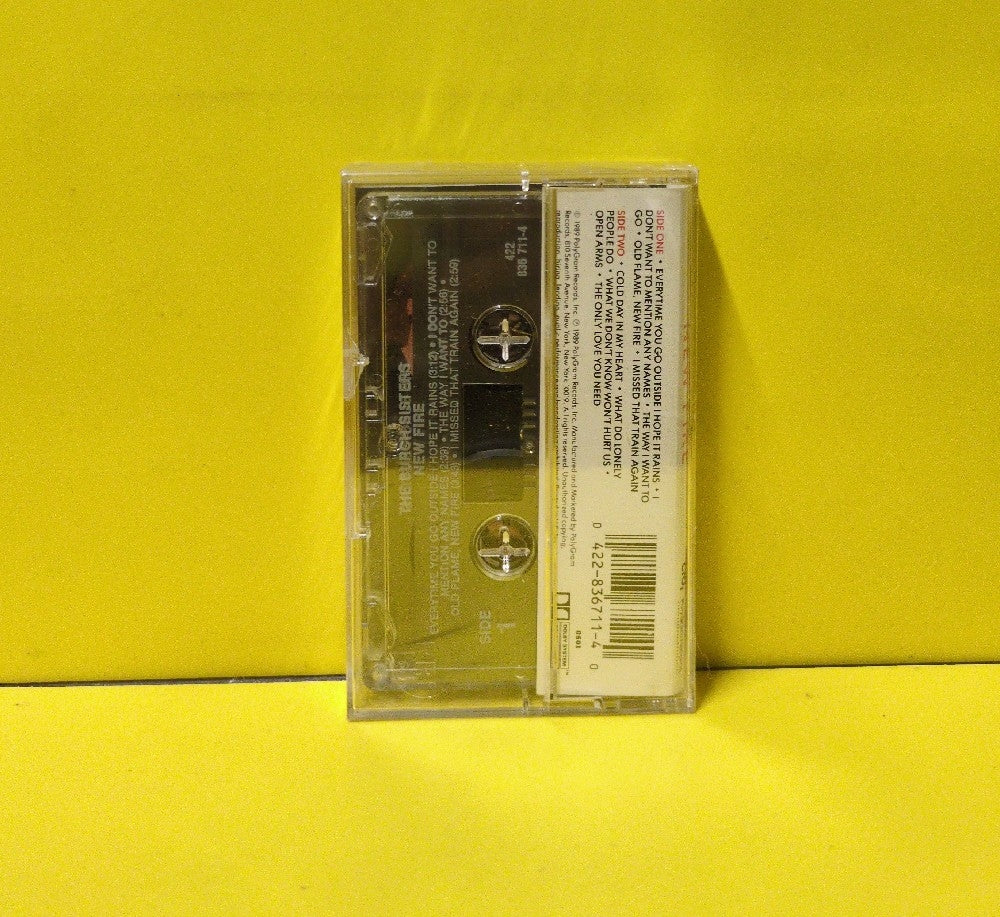 The Burch Sisters - New Fire - 1989 - 836 711-4 - New - Sealed - Cassettes
