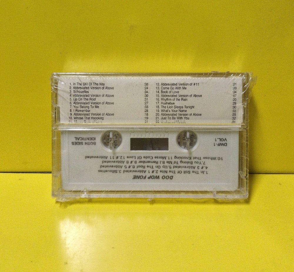 The Dedications - Doo Wop Fone - DWF-1 - New - Sealed - Cassettes
