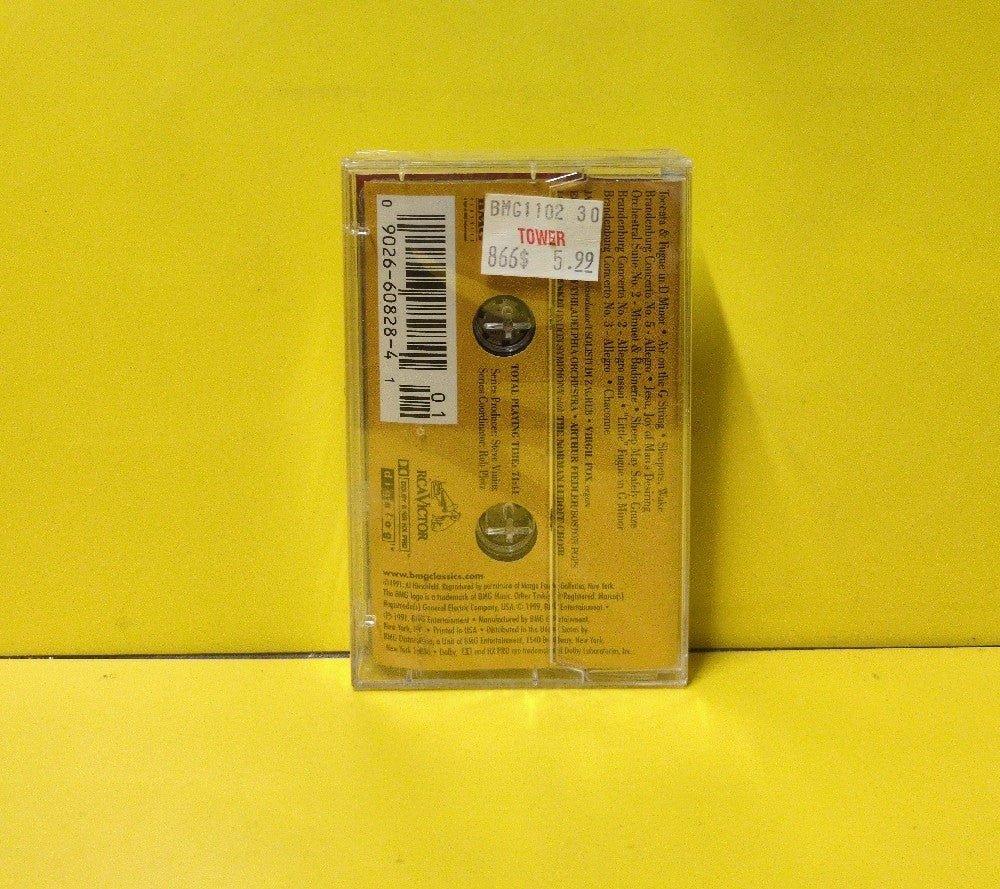 Johann Sebastian Bach - Bach Greatest Hits - 1999 - 09026-60828-4 - New - Sealed - Cassettes - Reissue