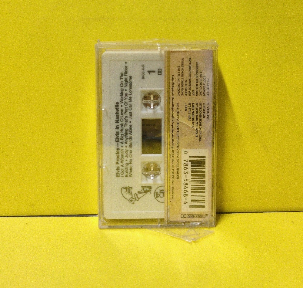 Elvis Presley - Elvis In Nashville 1956 - 1971 - 1988 - 8468-4-R - New - Sealed - Cassettes