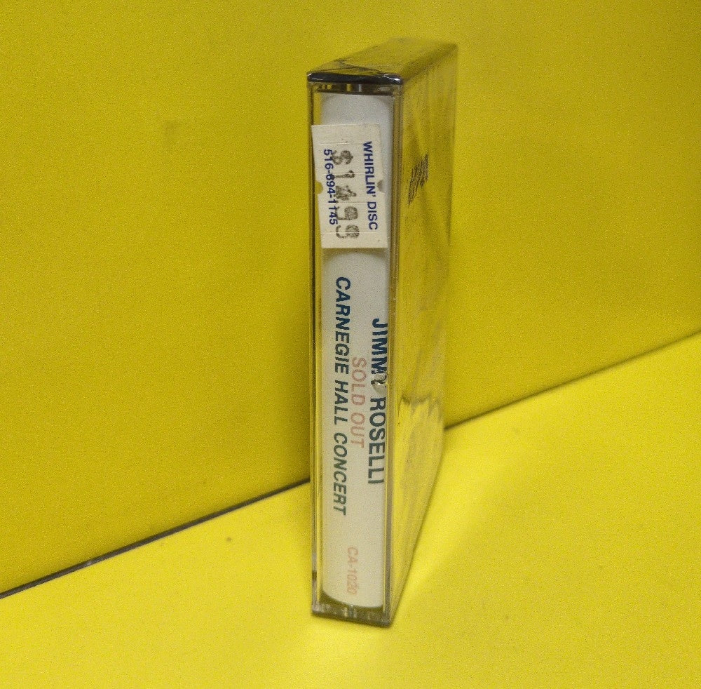 Jimmy Roselli - Sold Out Carnegie Hall Concert - CA-1020 - New - Sealed - Cassettes - With Barcode