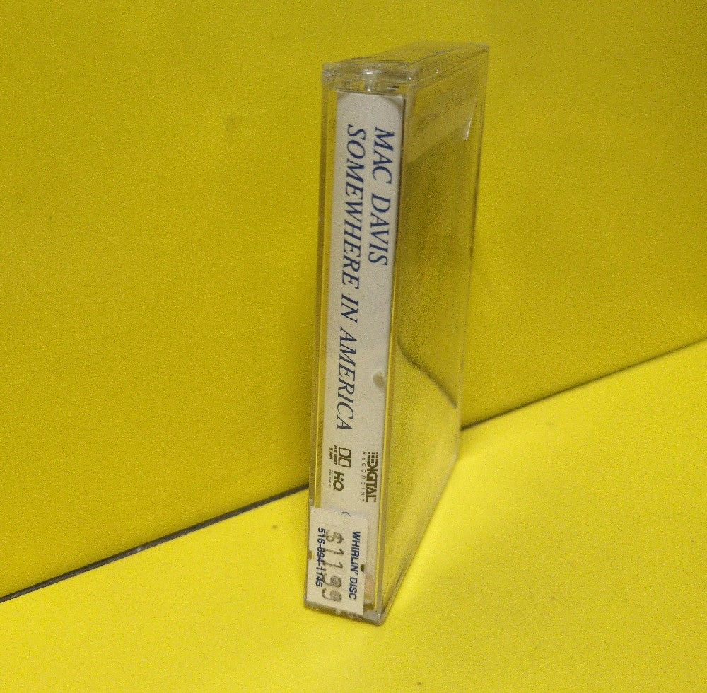 Mac Davis - Somewhere In America - 1986 - MCAC-5718 - New - Sealed - Cassettes