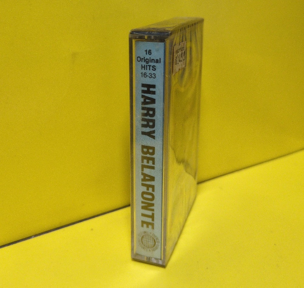 Harry Belafonte - 16 Original Hits - 1986 - 16-33 - New - Sealed - Cassettes - Italy Import