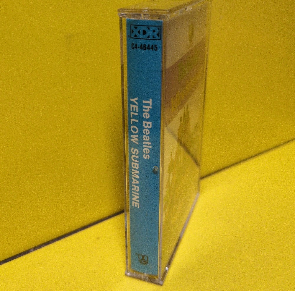 The Beatles - Yellow Submarine - 1992 - C4-46445 - Used - EX - Cassettes - Reissue - XDR - Clear Tape Shell - Apple On Cover