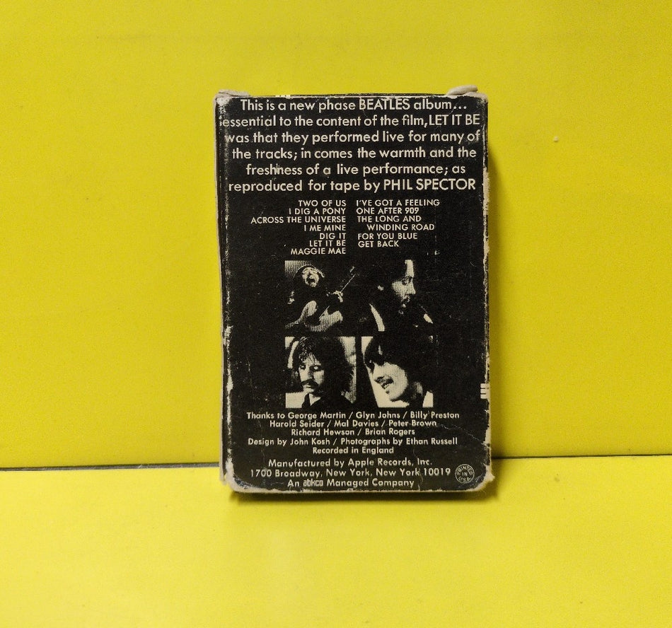 The Beatles - Let It Be - 1970 - ART 2001 - Used - EX - Cassettes