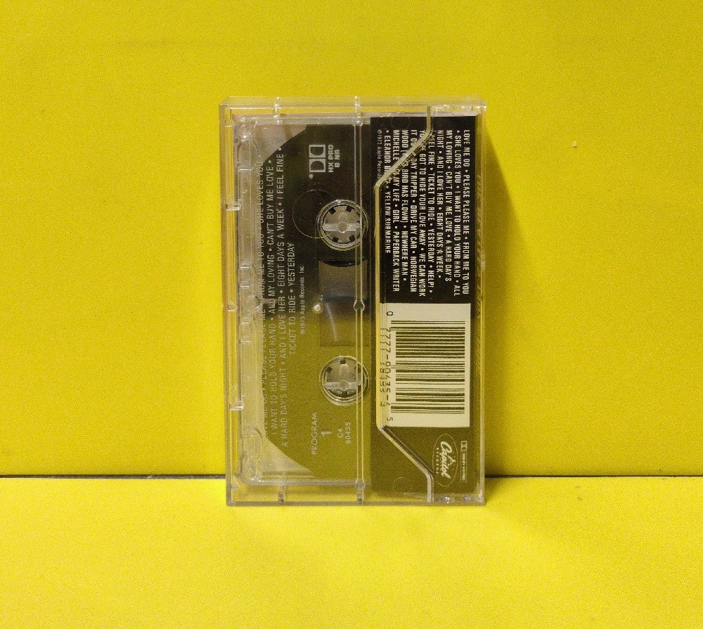 The Beatles - 1962-1966 - 1988 - C4-90435 - Used - EX - Cassettes - Reissue - Clear Tape Shell Without Apple Logo