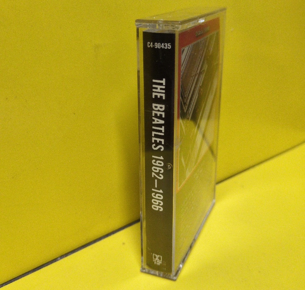 The Beatles - 1962-1966 - 1988 - C4-90435 - Used - EX - Cassettes - Reissue - Clear Tape Shell Without Apple Logo