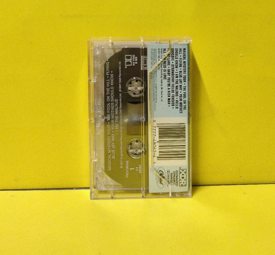 The Beatles - Magical Mystery Tour - 1987 - C4-48062 - Used - EX - Cassettes - Reissue - Clear Tape Shell Without Apple Logo