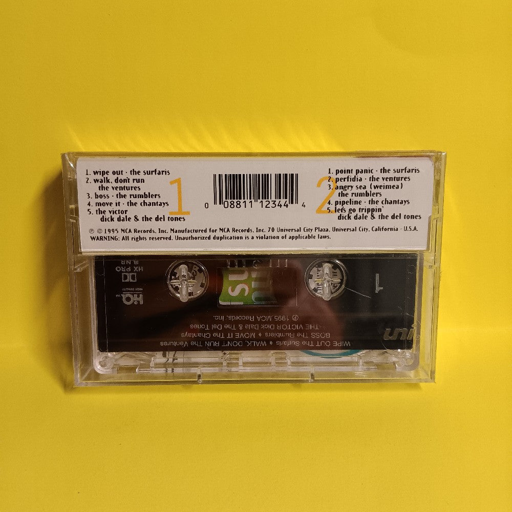 Various - Revenge Of The Surf Instrumentals - 1995 - New - Sealed - Cassettes