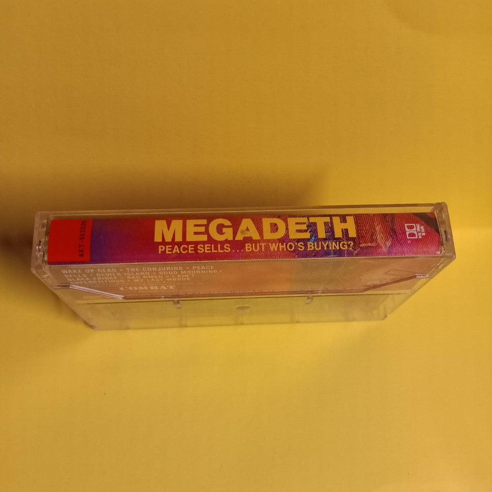 Megadeth - Peace Sells ... But Who's Buying CLUB - 4XT-512526 - Used - EX - Cassettes