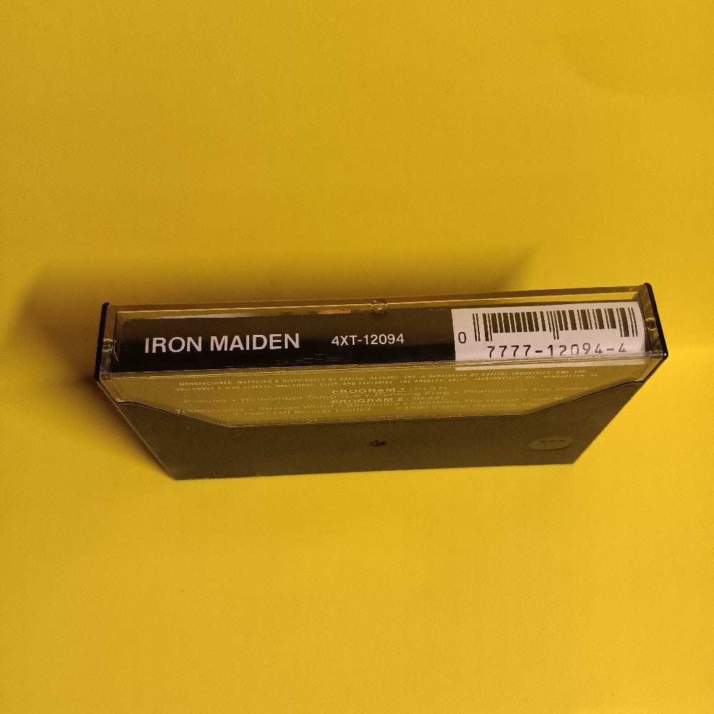Iron Maiden - Iron Maiden / Self Titled - 1980 - 4XT-12094 - Used - EX - Cassettes