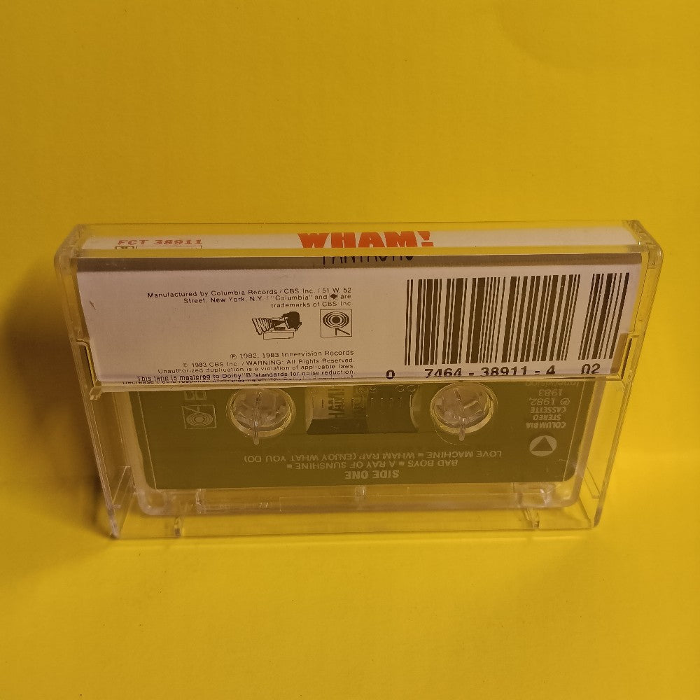 Wham! - Fantastic - 1983 - FCT 38911 - Used - EX - Cassettes
