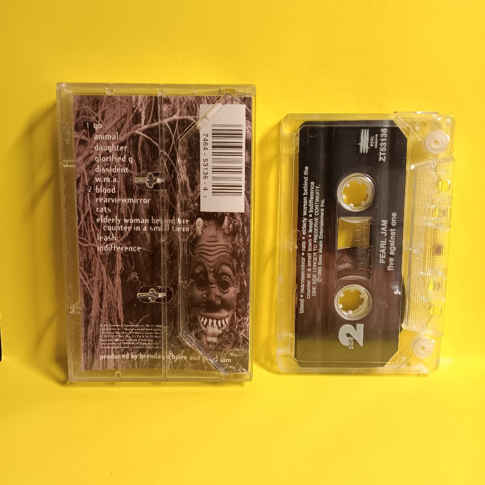 Pearl Jam - Vs. - 1993 - ZT 53136 - Used - EX - Cassettes