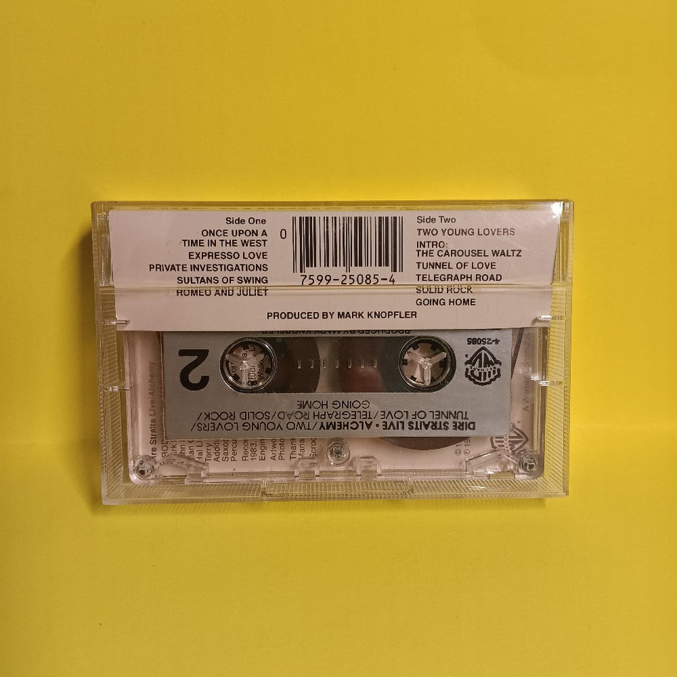 Dire Straits - Alchemy - Dire Straits Live - 1984 - 9 25085-4 G - Used - EX - Cassettes