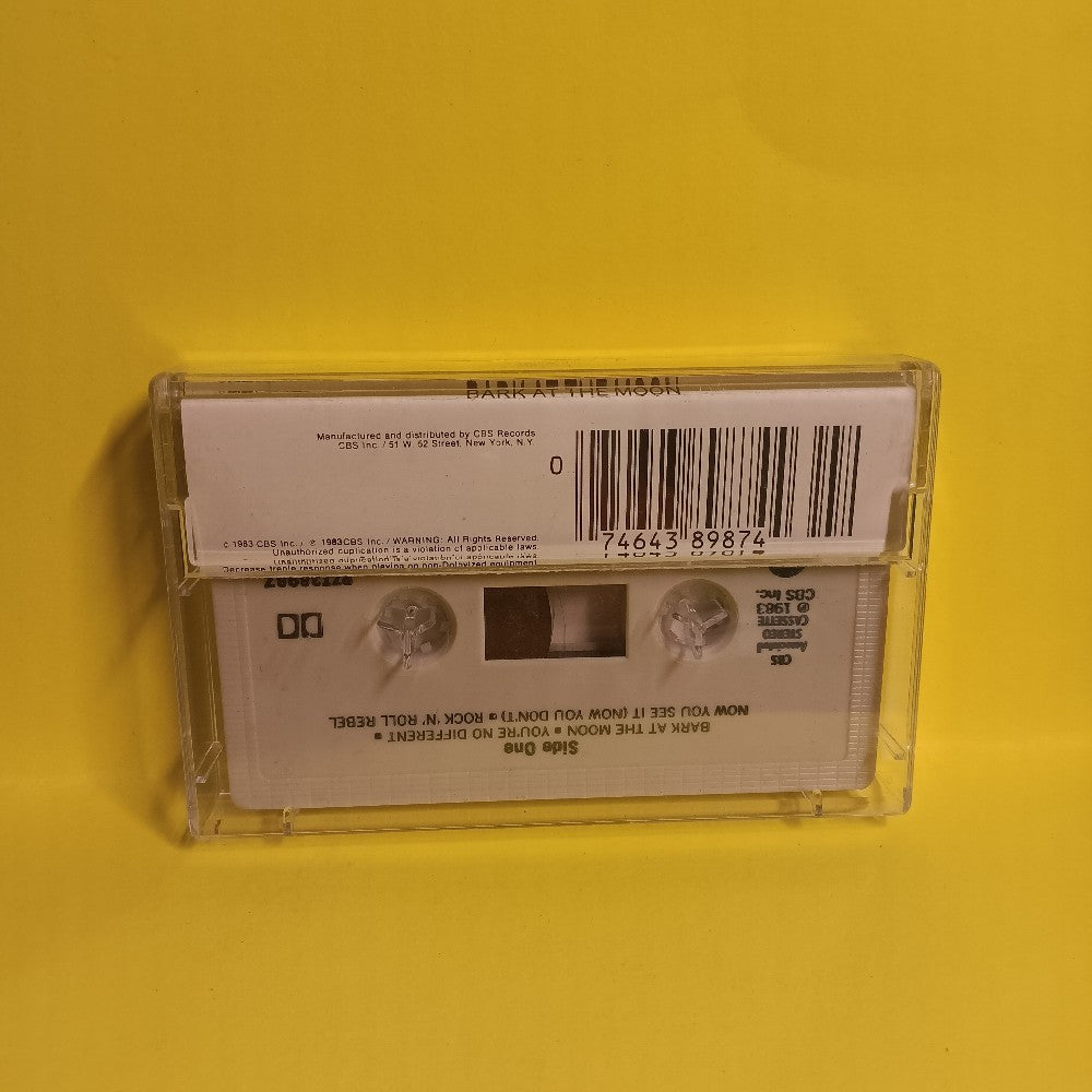 Ozzy Osbourne - Bark At The Moon - 1983 - PZT 38987 - Used - EX - Cassettes