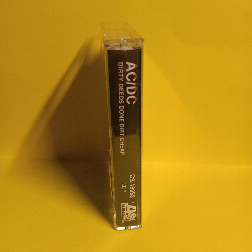 AC/DC - Dirty Deeds Done Dirt Cheap - 1981 - CS 16033 - Used - EX - Cassettes