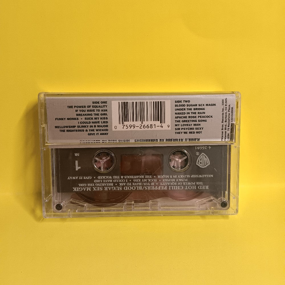 Red Hot Chili Peppers - Blood Sugar Sex Magik - 1991 - 9 26681-4 - Used - EX - Cassettes