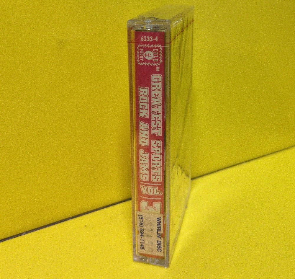 Various - Greatest Sports Rock And Jams Vol. 3 - 1998 - 6333-4 - New - Sealed - Cassettes