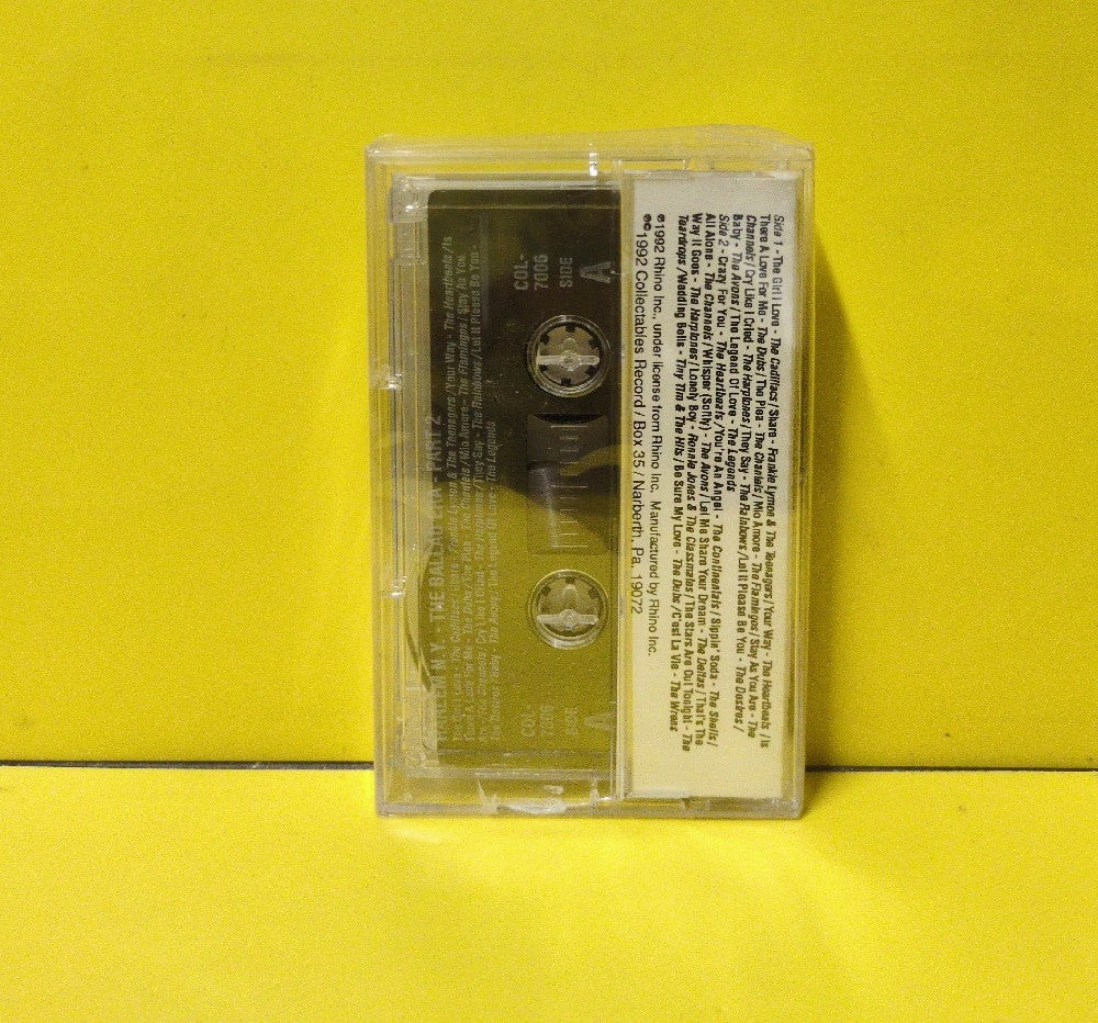 Various - Harlem N.Y. - The Ballad Era - Part 2 - 1992 - COL-7006 - New - Sealed - Cassettes
