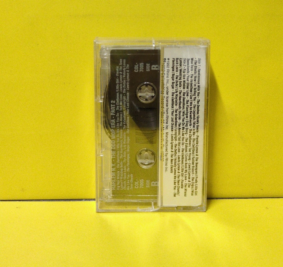 Various - Harlem N.Y. - The Doo-Wop Era - Part 2 - 1992 - COL-7005 - New - Sealed - Cassettes