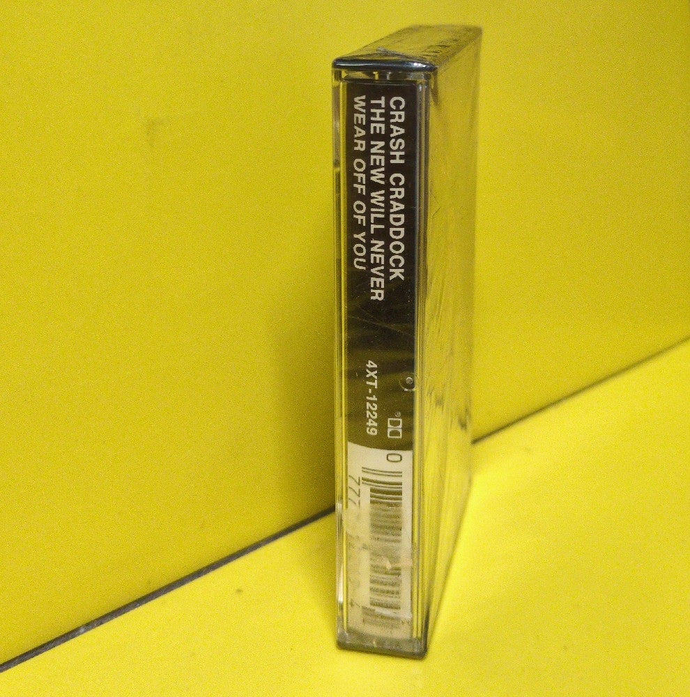 Crash Craddock - The New Will Never Wear Off Of You - 1982 - 4XT-12249 - New - Sealed - Cassettes