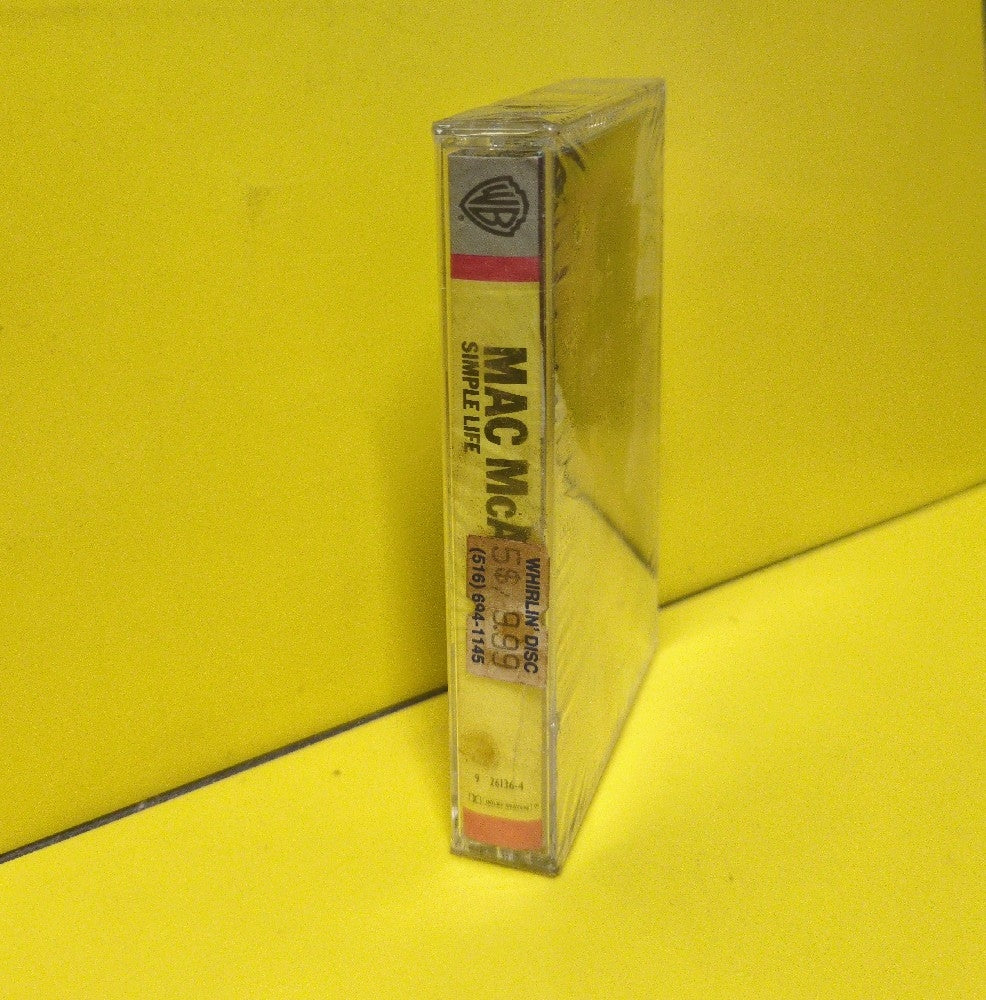 Mac McAnally - Simple Life - 1990 - 9 26136-4 - New - Sealed - Cassettes
