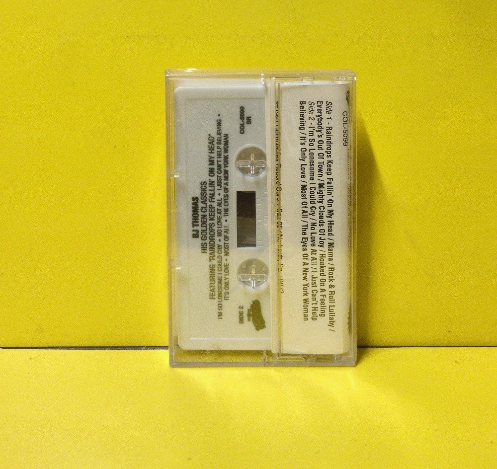 B.J. Thomas - His Golden Hits - COL-5099 - New - Sealed - Cassettes