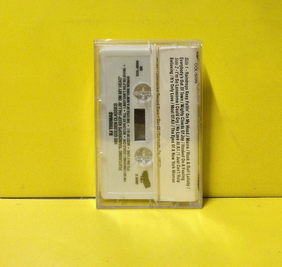 B.J. Thomas - His Golden Hits - COL-5099 - New - Sealed - Cassettes