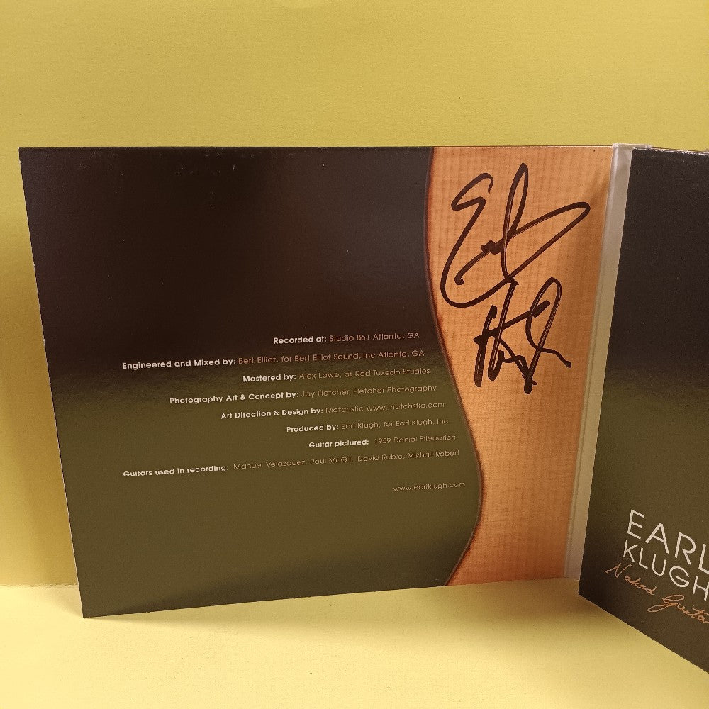 Earl Klugh AUTOGRAPHED  - Naked Guitar - 2005 - KOC-CD-9949 - Used - VG++ - CDs