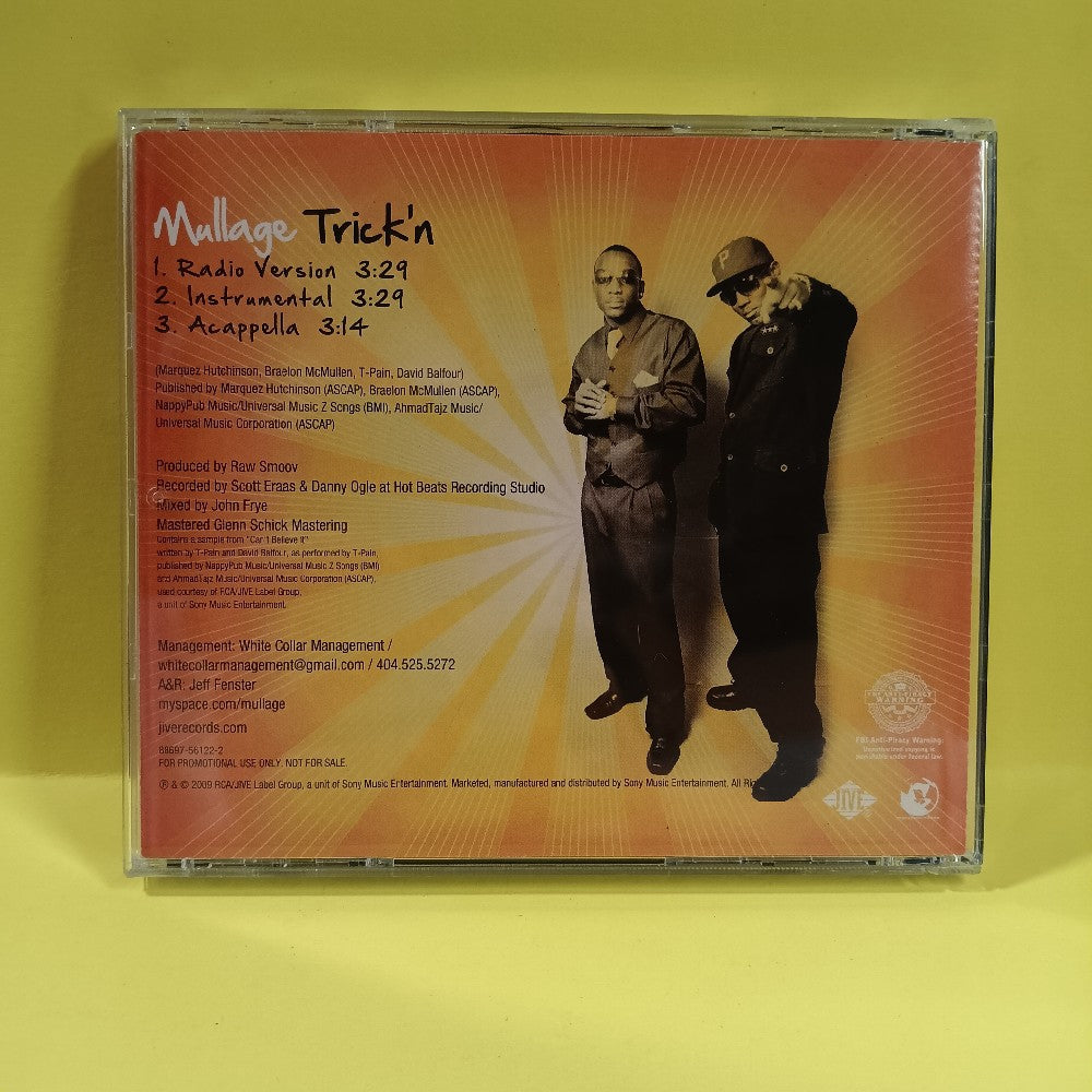 Mullage - Trick'n PROMO - 2009 - 88697-56122-2 - Used - VG++ - CDs