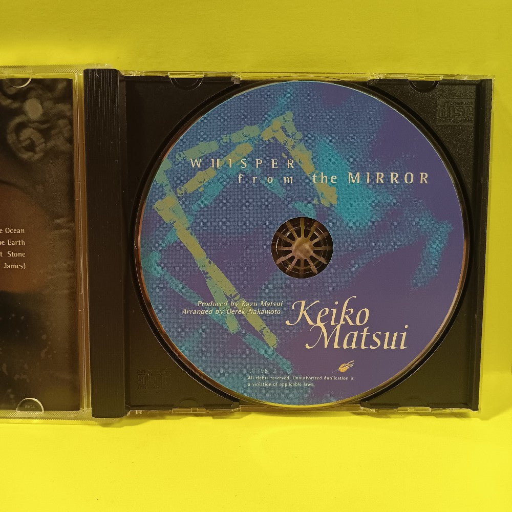 Keiko Matsui AUTOGRAPHED - Whisper From The Mirror - 2000 - 17796-2 - Used - VG++ - CDs