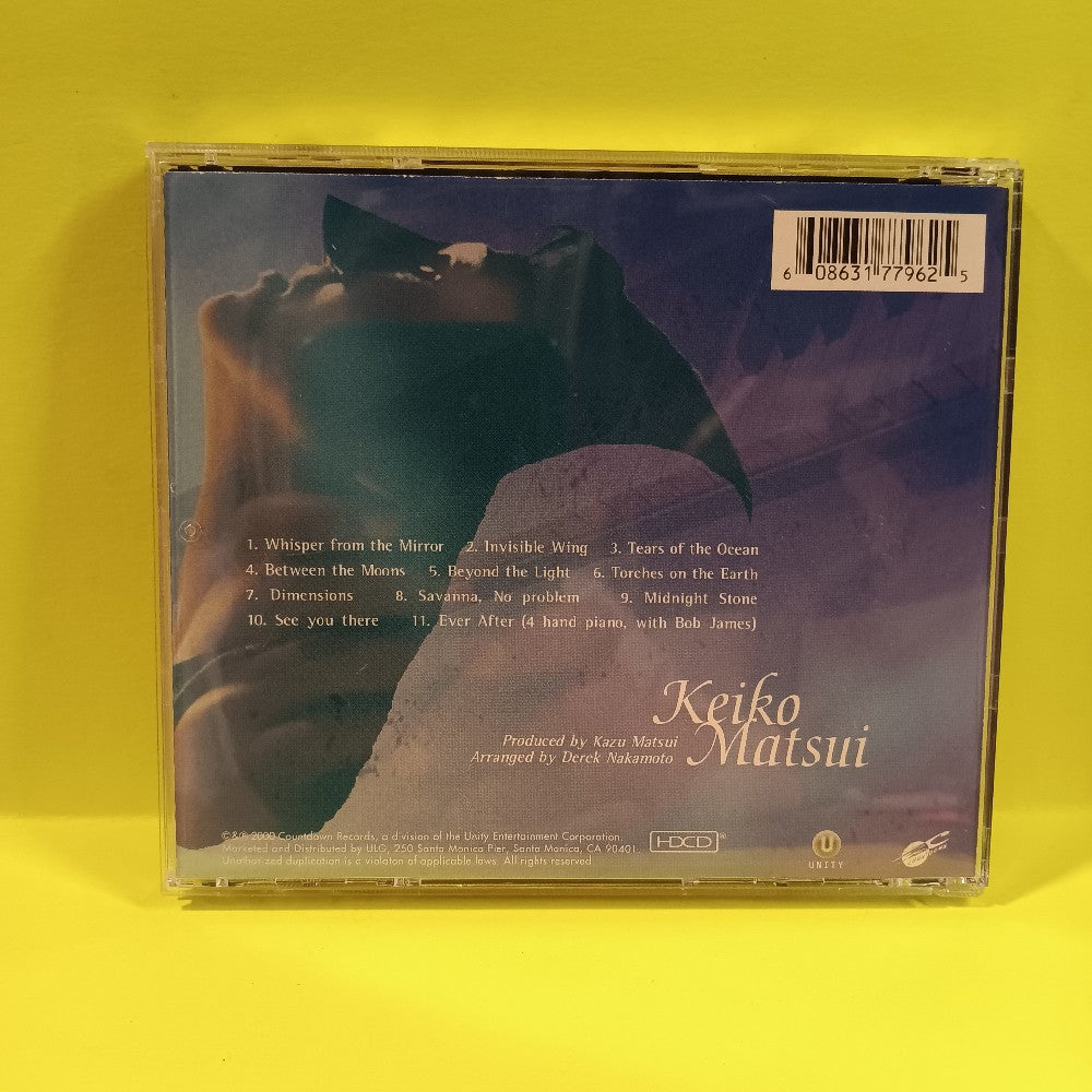 Keiko Matsui AUTOGRAPHED - Whisper From The Mirror - 2000 - 17796-2 - Used - VG++ - CDs