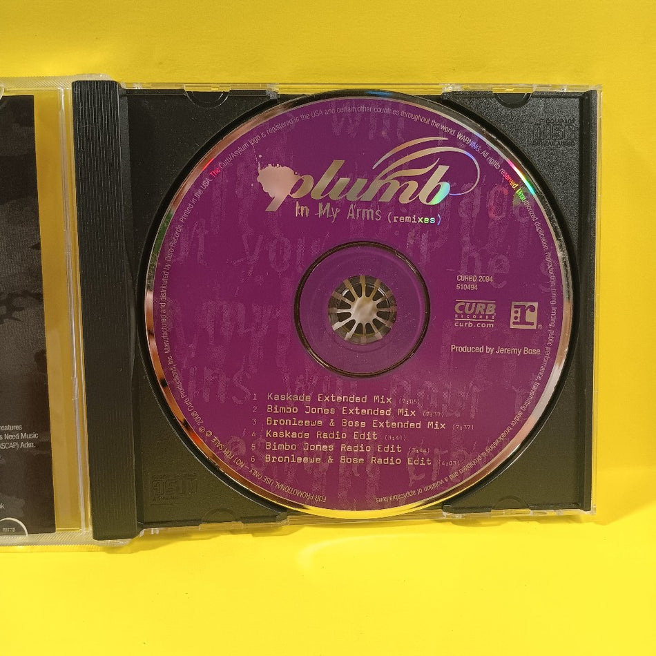 Plumb - In My Arms Remixes PROMO - 2008 - D-2094 - Used - VG++ - CDs