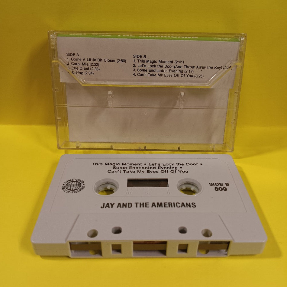 Jay & The Americans - Their Top Hits Timeless Treasures - 809 - Used - EX - Cassettes