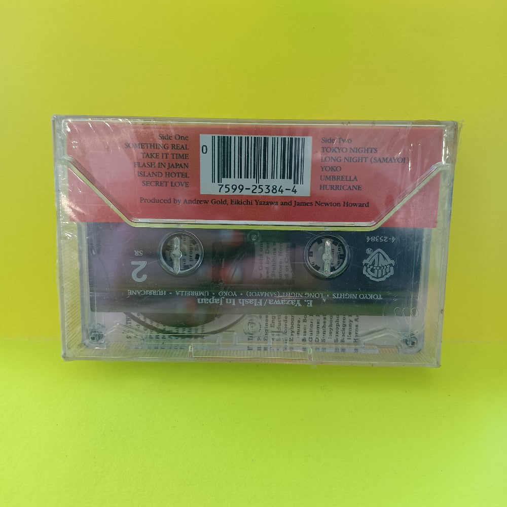 Eikichi Yazawa - Flash In Japan - 1987 - 9 25384-4 - New - Sealed - Cassettes